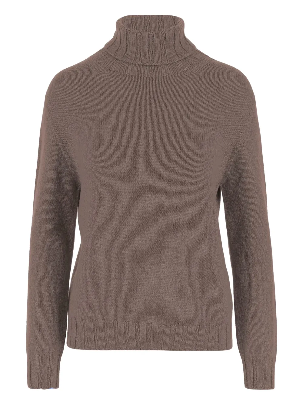 OLIVER LATTUGHI turtleneck ribbed sweater - ニュートラル OLIVER LATTUGHI turtleneck ribbed sweater - ニュートラル