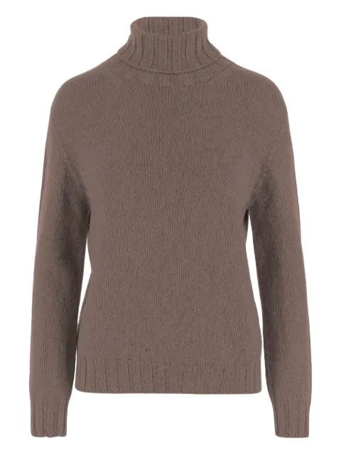 OLIVER LATTUGHI turtleneck ribbed sweater