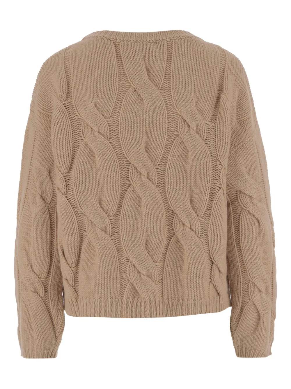 Bruno Manetti cable-knit crew-neck sweater | Knitted Sweaters | Image 2