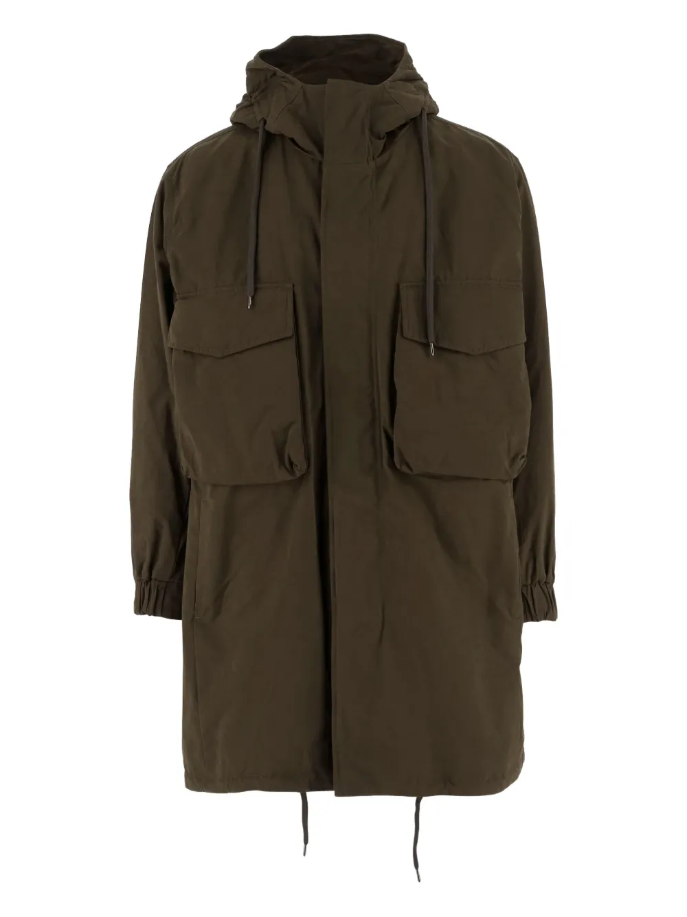 Herno Parka met capuchon Groen