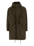 Herno drawstring hood parka - Green