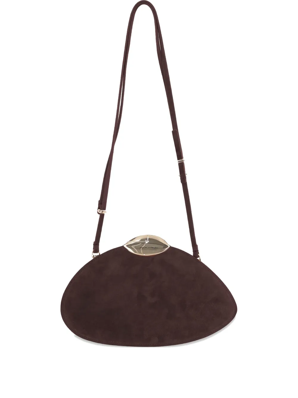Benedetta Bruzziches Belle De Jour Clutch Bag In Brown