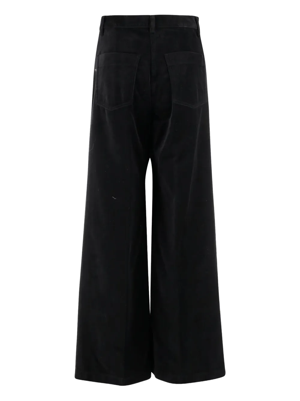 ASPESI wide-leg trousers - Zwart
