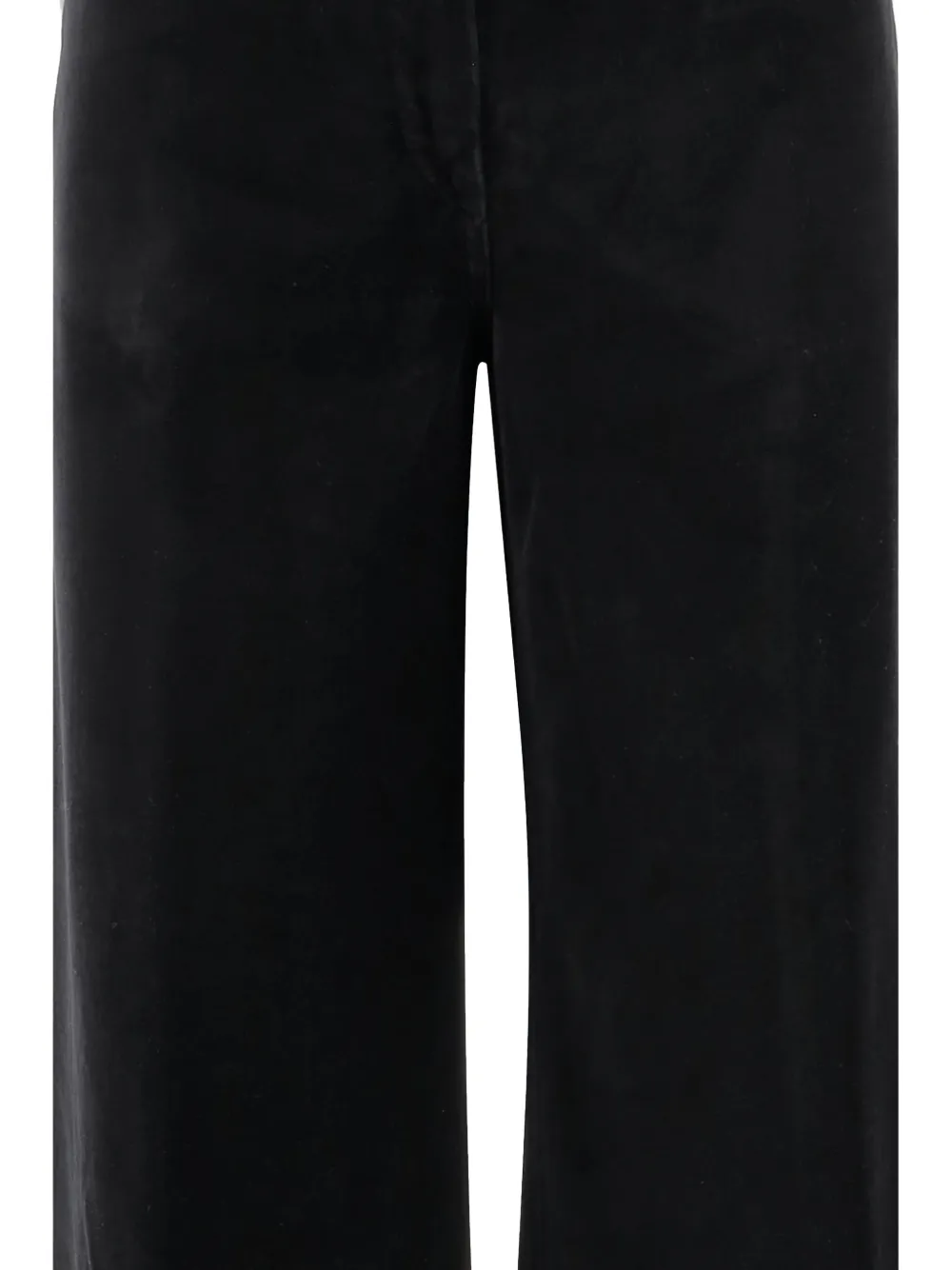 ASPESI Broek met wijde pijpen Zwart
