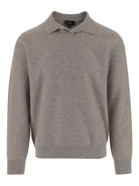 Vince polo-collar cashmere sweater