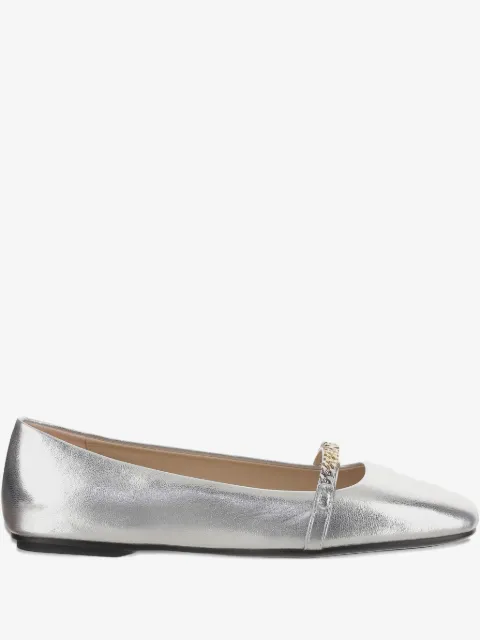 PINKO flats con detalle de cadena