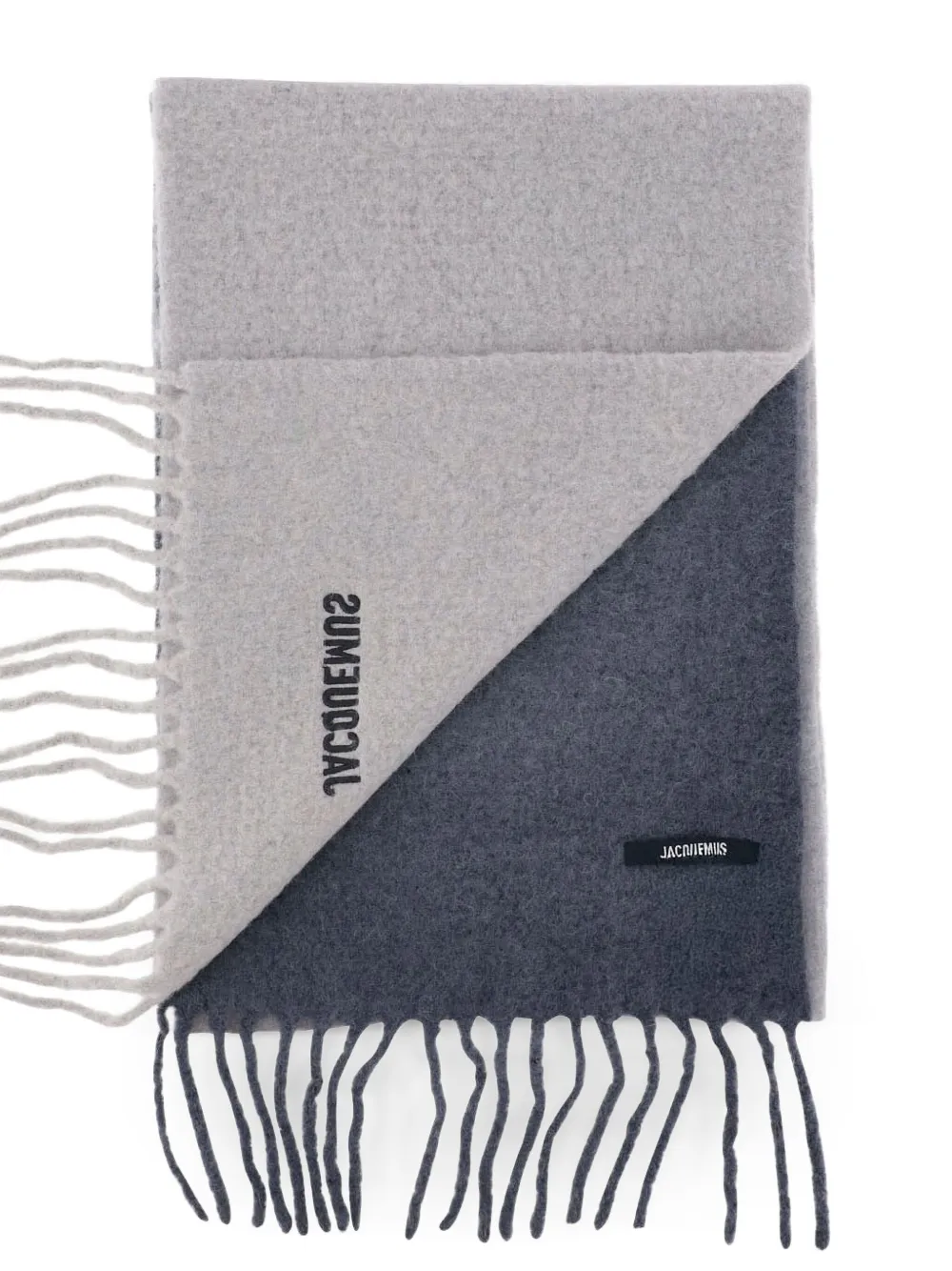 Jacquemus embroidered alpaca-blend scarf | Women | Image 2