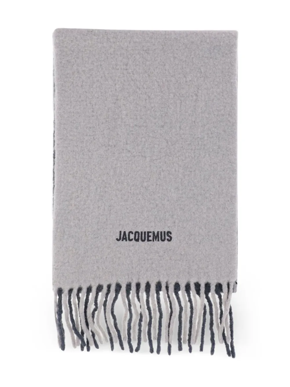 Jacquemus Sjaal met borduurwerk van alpacablend Grijs