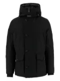 Woolrich button-fastening puffer jacket - Black