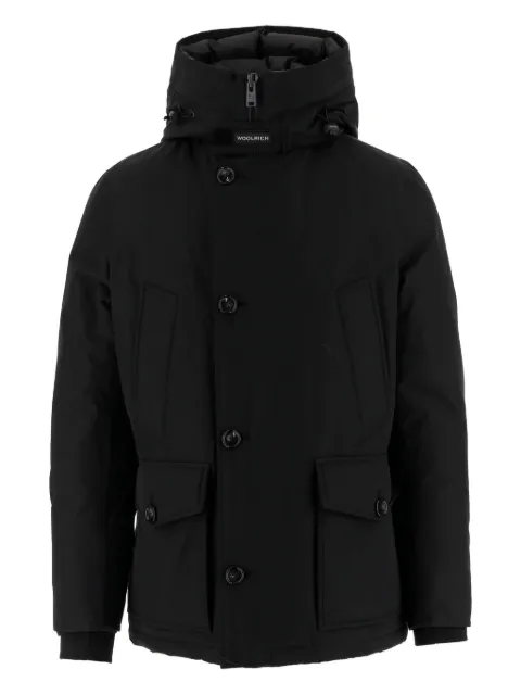 Woolrich button-fastening puffer jacket