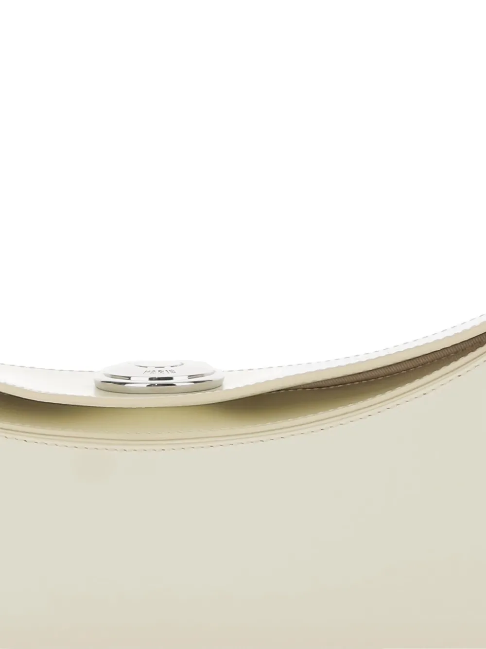 Jacquemus Leren schoudertas Beige