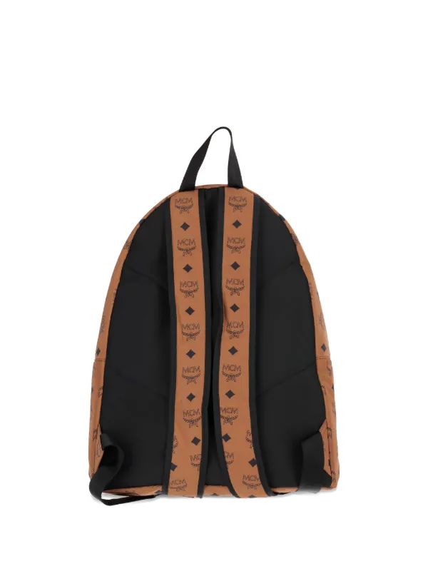 MCM モノグラム バックパック | ブラウン | FARFETCH JP