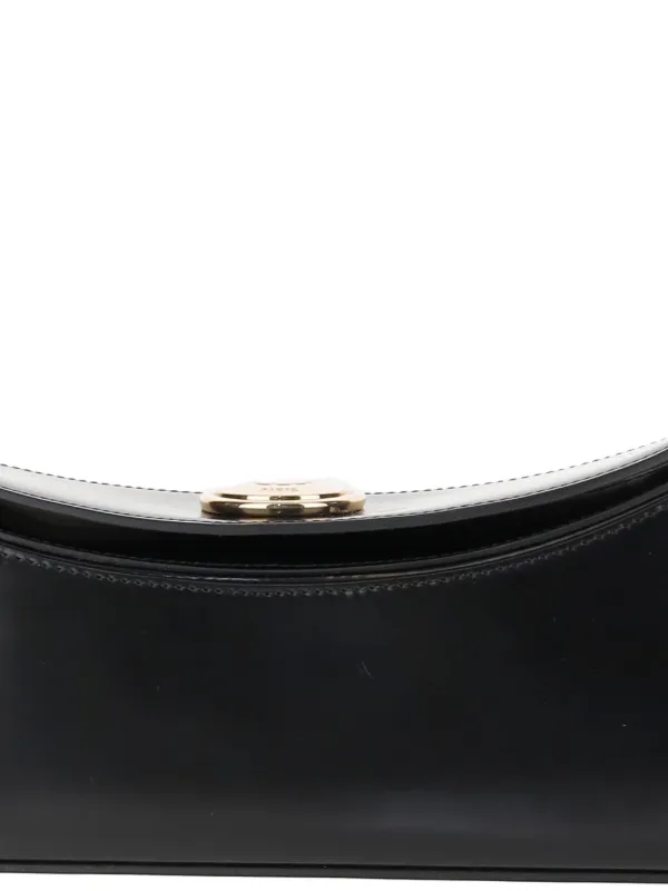 Jacquemus Leather Shoulder Bag | Black | FARFETCH