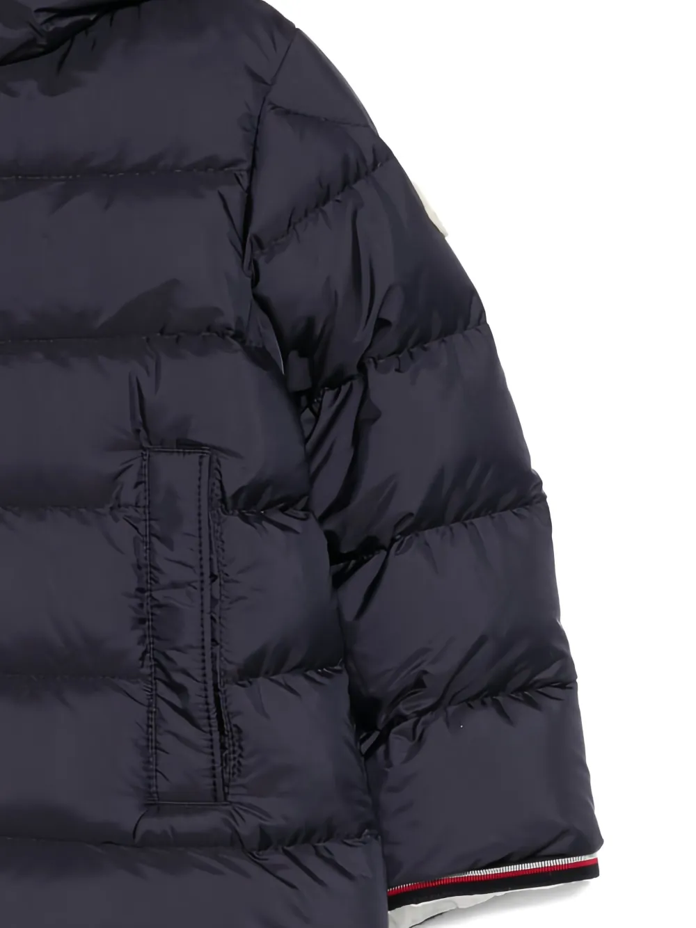 Moncler Enfant Gewatteerd jack Blauw