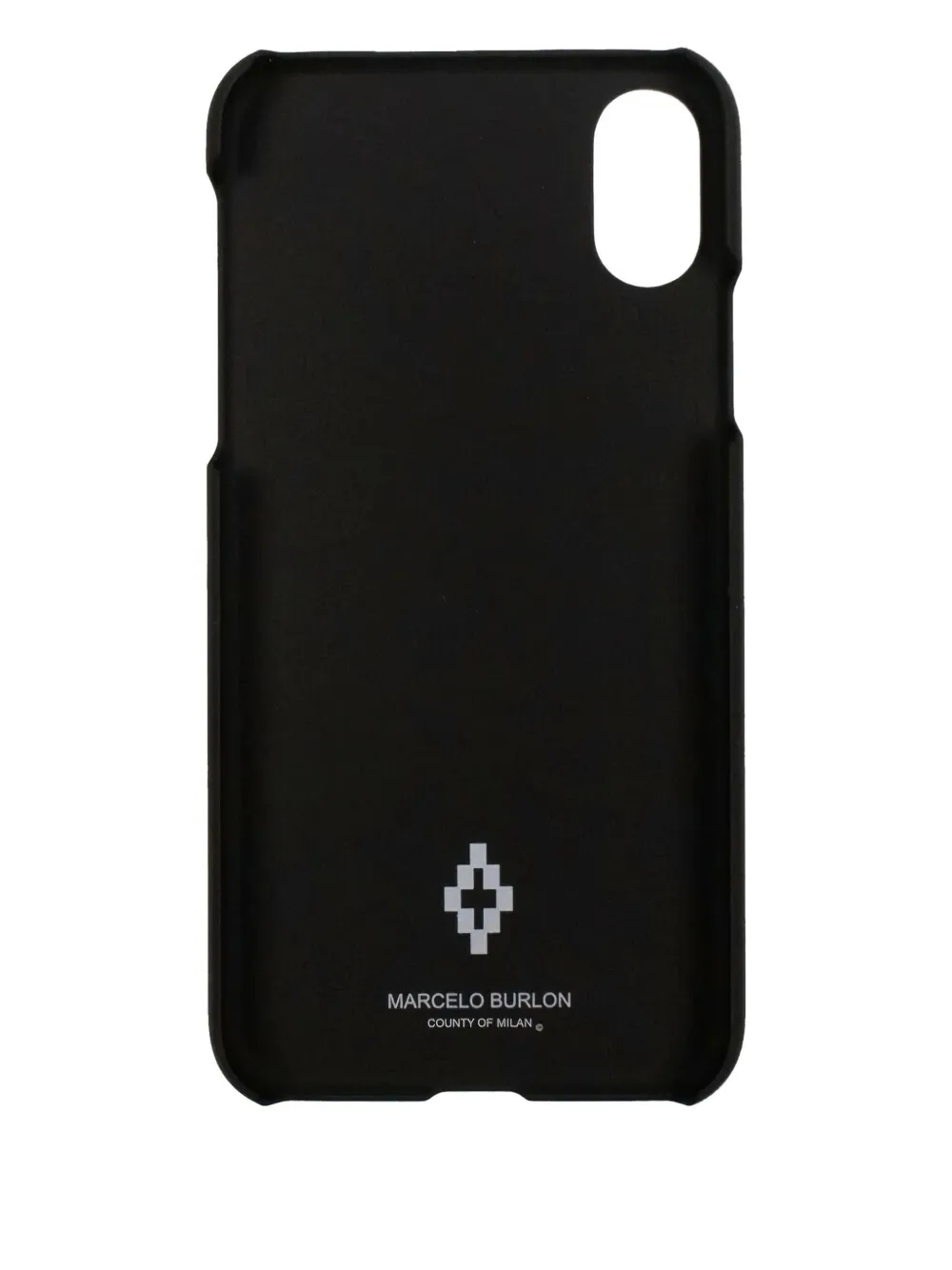 Marcelo Burlon County Of Milan Graphic-print Phone Case In Black