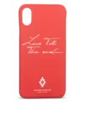 Marcelo Burlon County of Milan Love Till The End iPhone XR case - Red