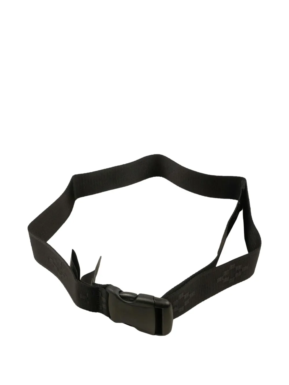 COUNTY OF MILAN Cintura con logo - Nero