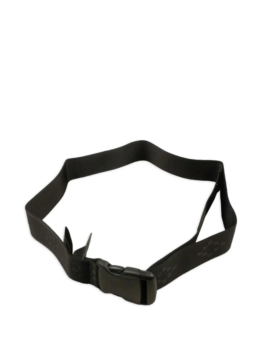 COUNTY OF MILAN Cintura con logo - Nero