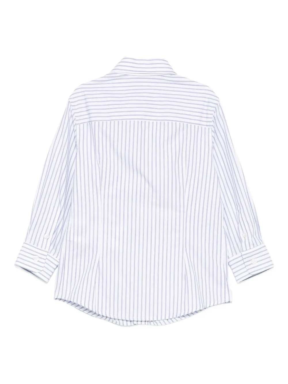Fay Kids striped embroidered-logo shirt | Boys Shirts | Image 2