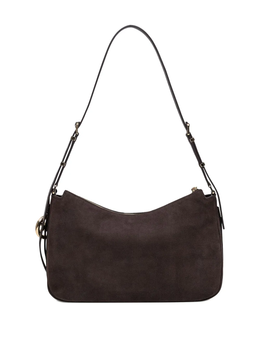Michael Michael Kors Nolita suede zip-top shoulder bag - Bruin