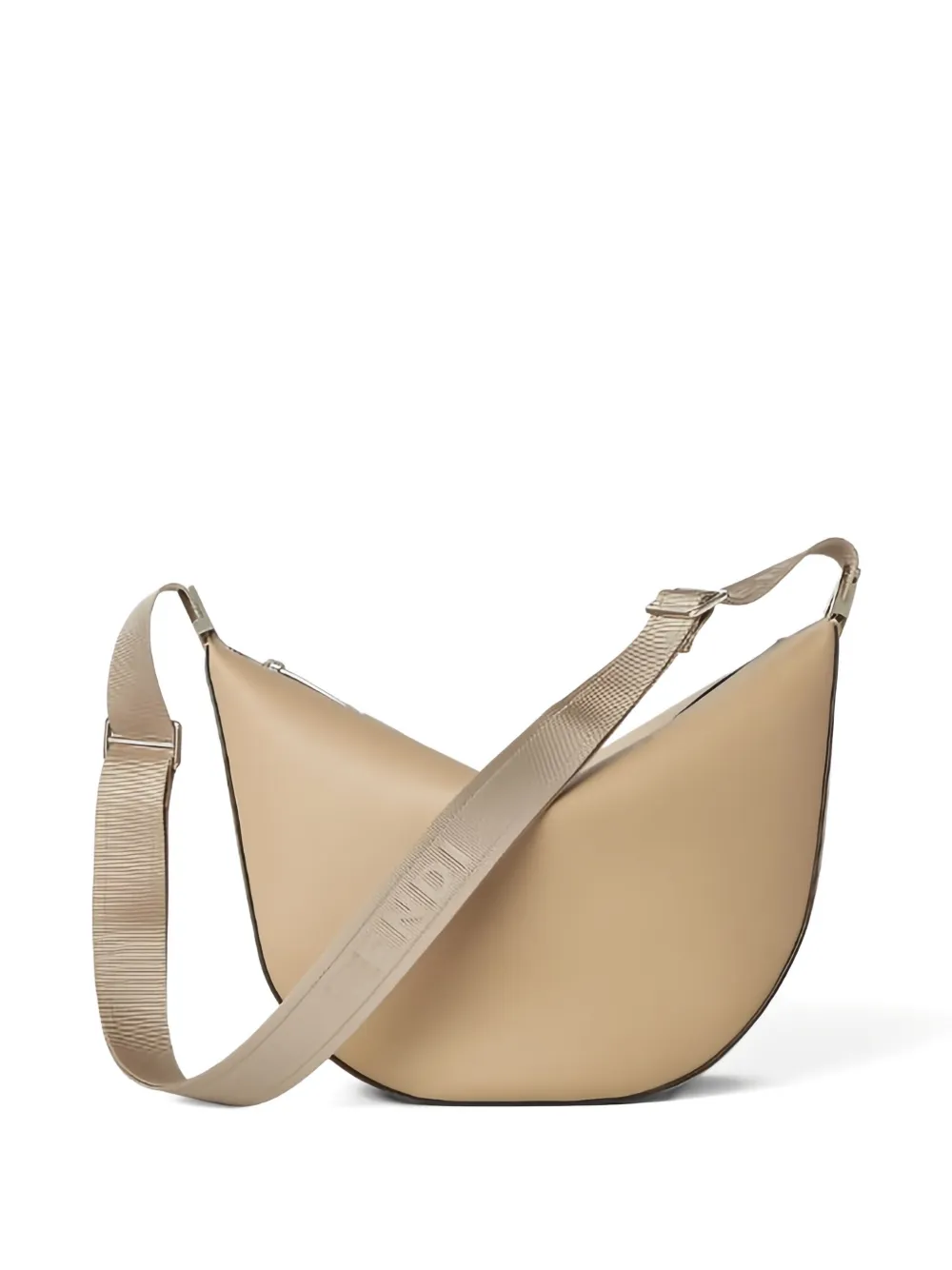  Fendi Medium Melon Crescent-shaped Messenger Bag - Neutrals 