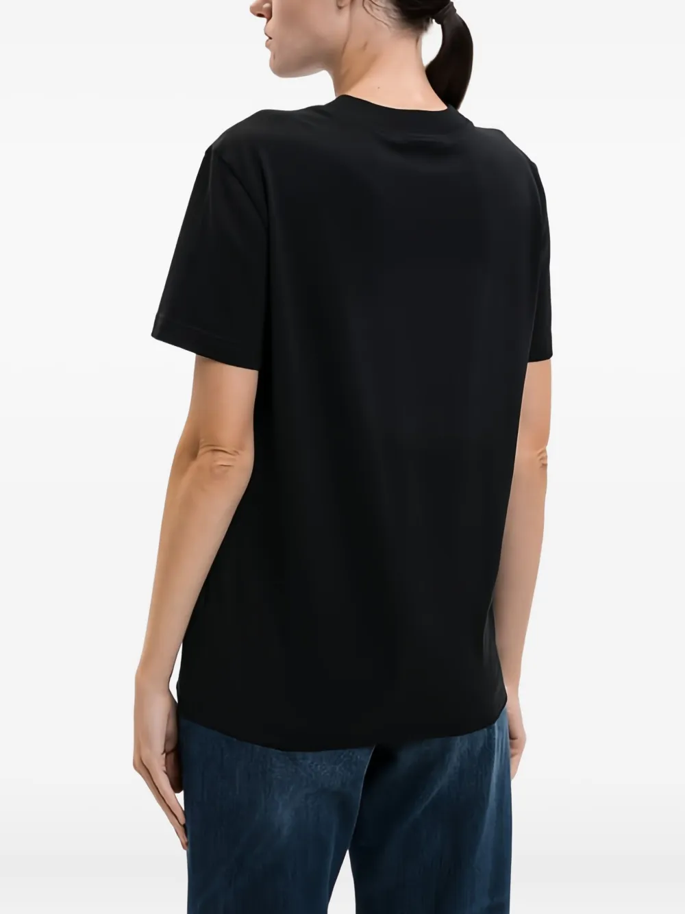 Dolce & Gabbana University T-shirt met grafische print Zwart