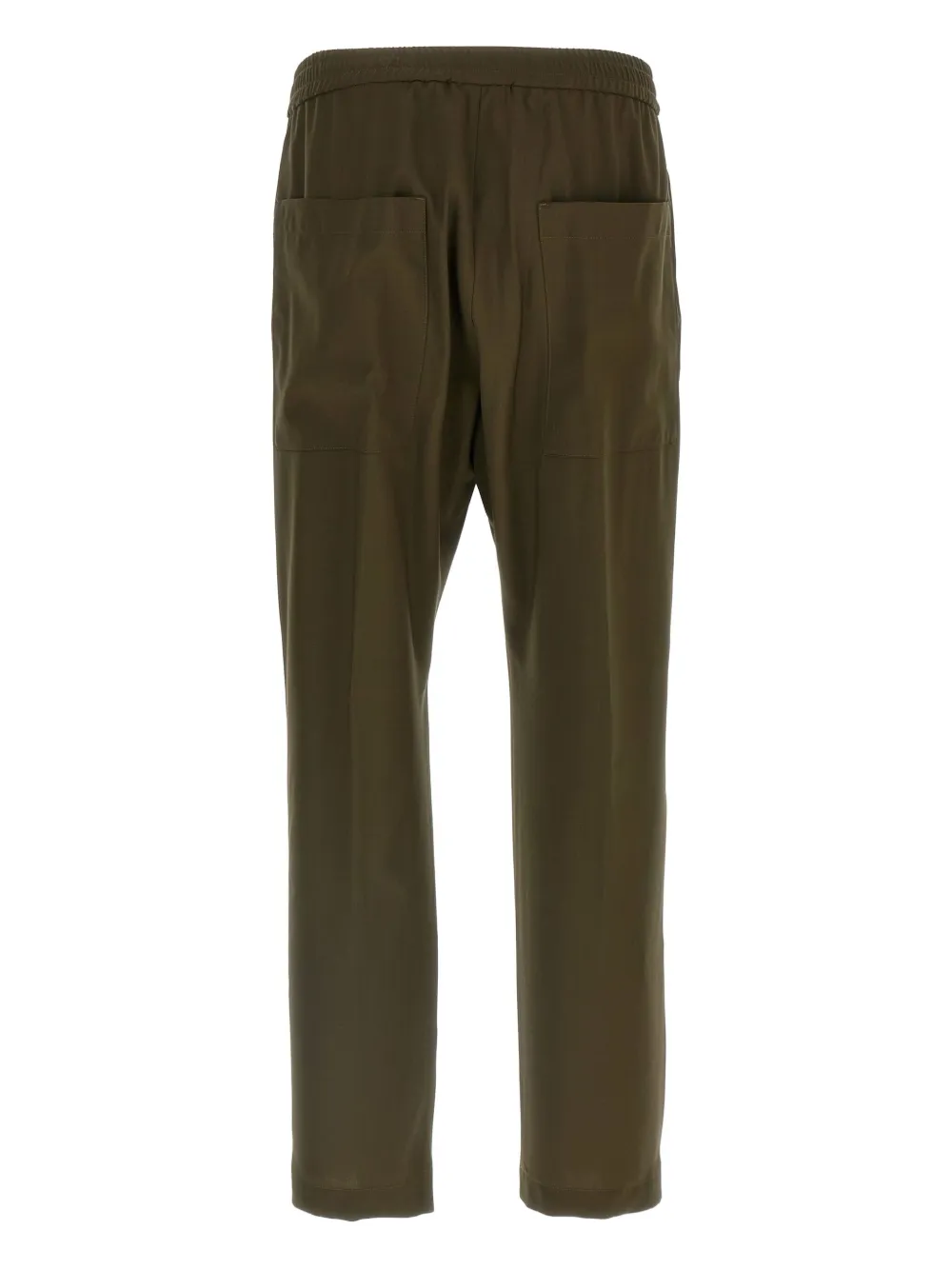 Barena pleated elastic-waistband trousers - Bruin