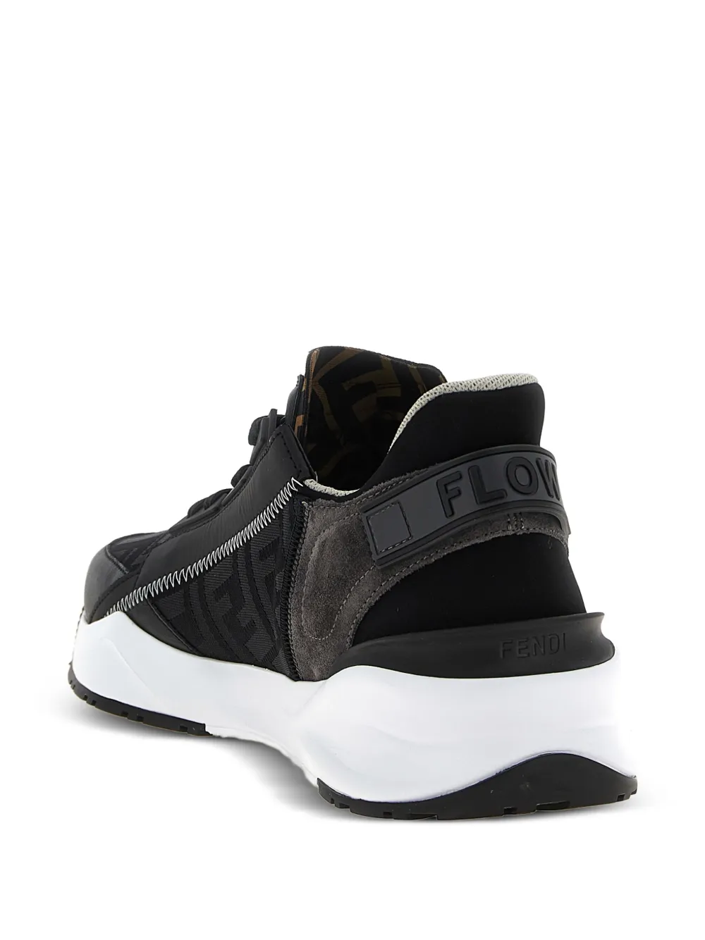 FENDI Flow FF jacquard sneakers Black