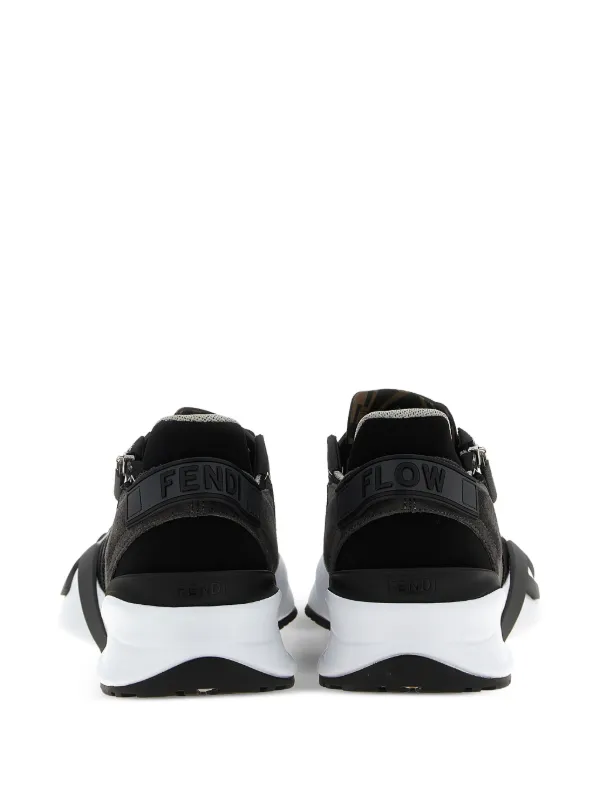 FENDI Flow モノグラム スニーカー | ブラック | FARFETCH JP