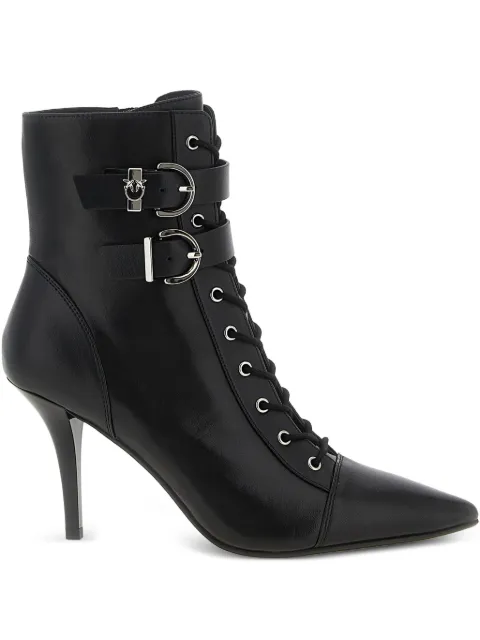 PINKO 90mm lace-up ankle boots