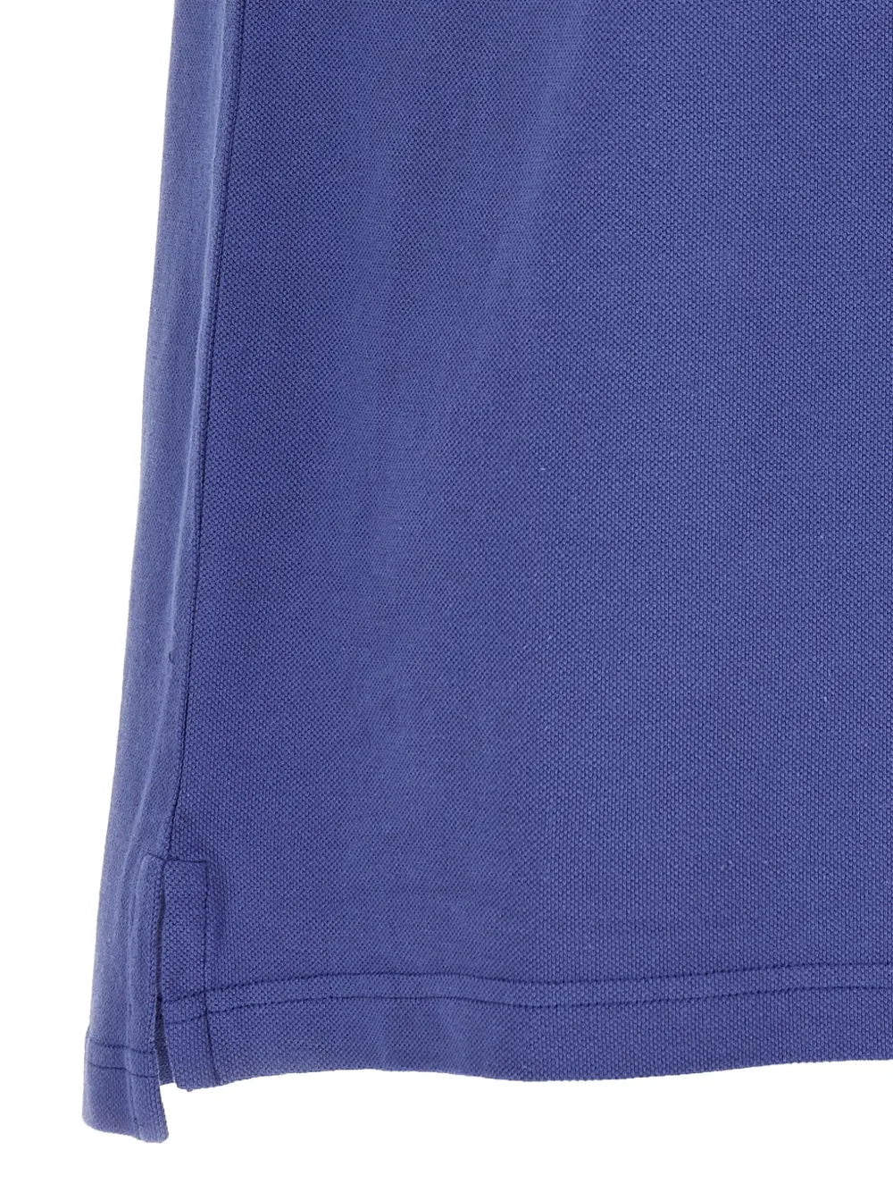 ETRO paisley-print button polo shirt Blauw