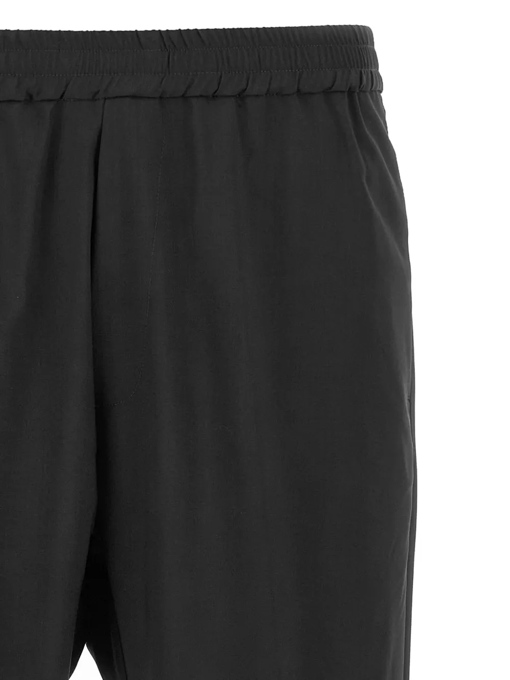 Barena Bativoga plooibroek met elastische tailleband Grijs