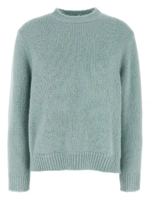 JIL SANDER エメラルドグリーン　クルーネックニット JIL SANDER（ジル・サンダー）ニット・セーター - FARFETCH
