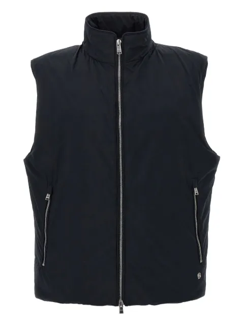 BOSS padded high-neck waistcoat
