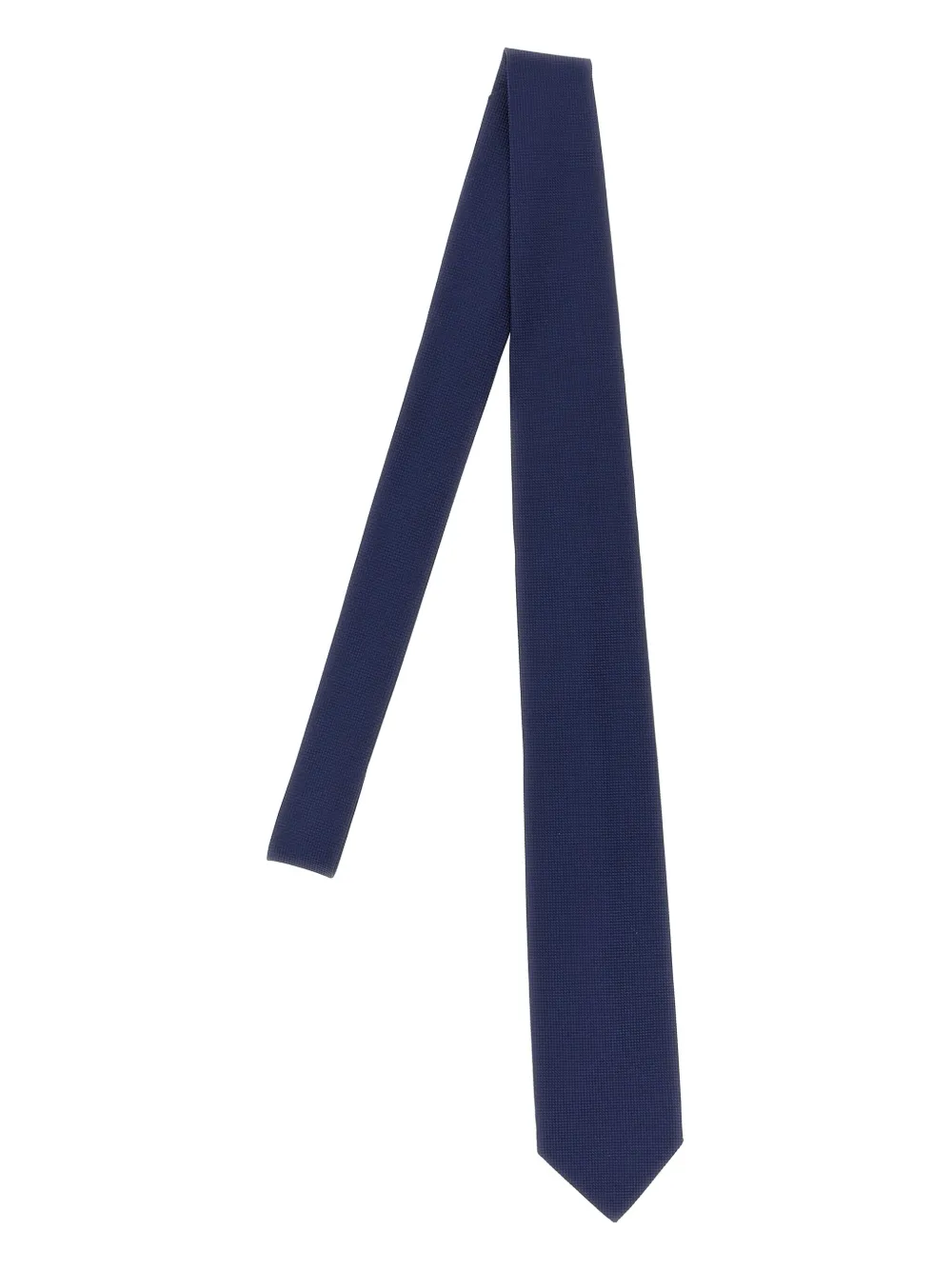 Barba Stropdas met jacquard Blauw