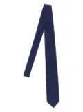 Barba jacquard patterned tie - Blue