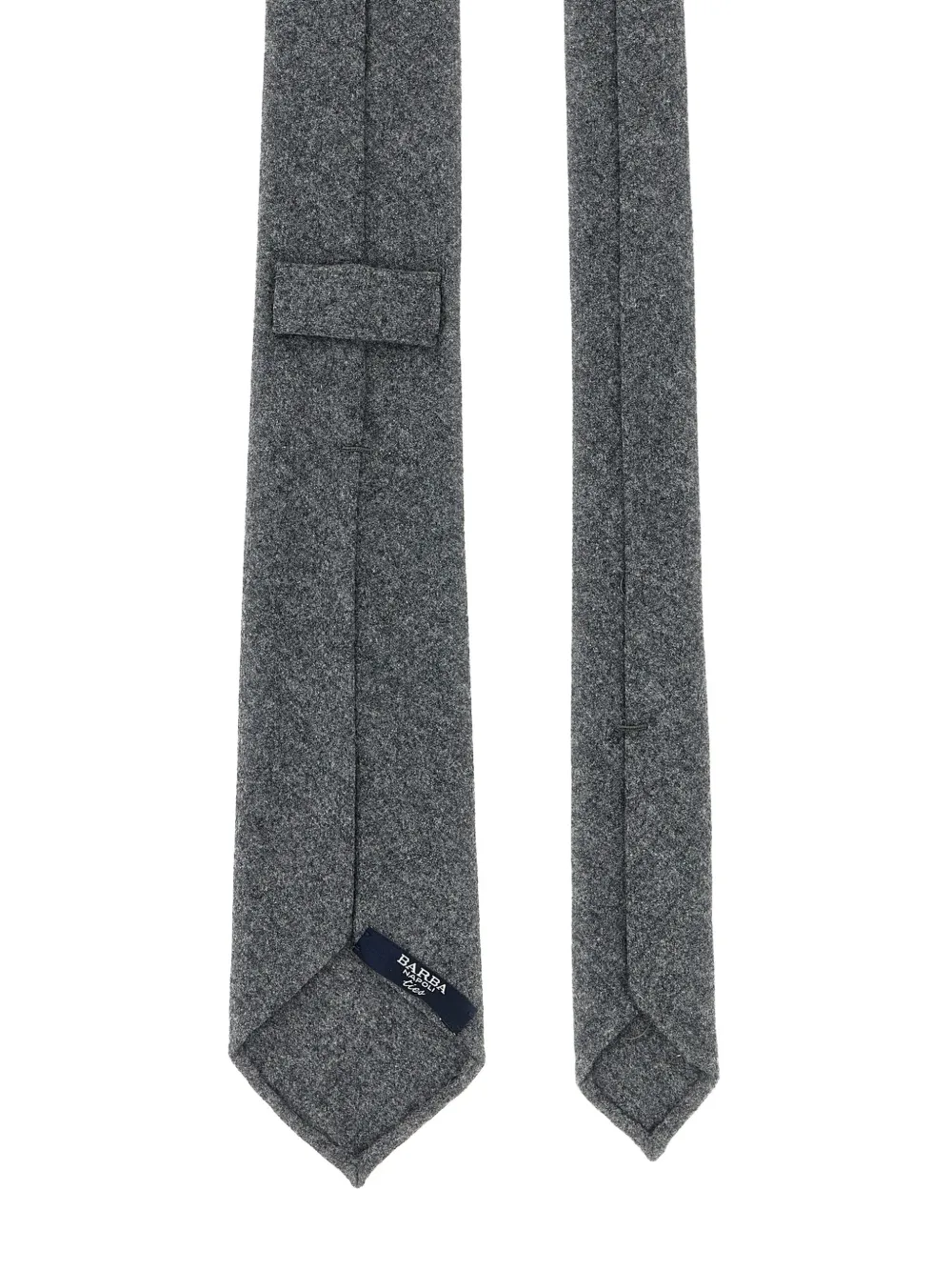 Barba Wollen stropdas Grijs