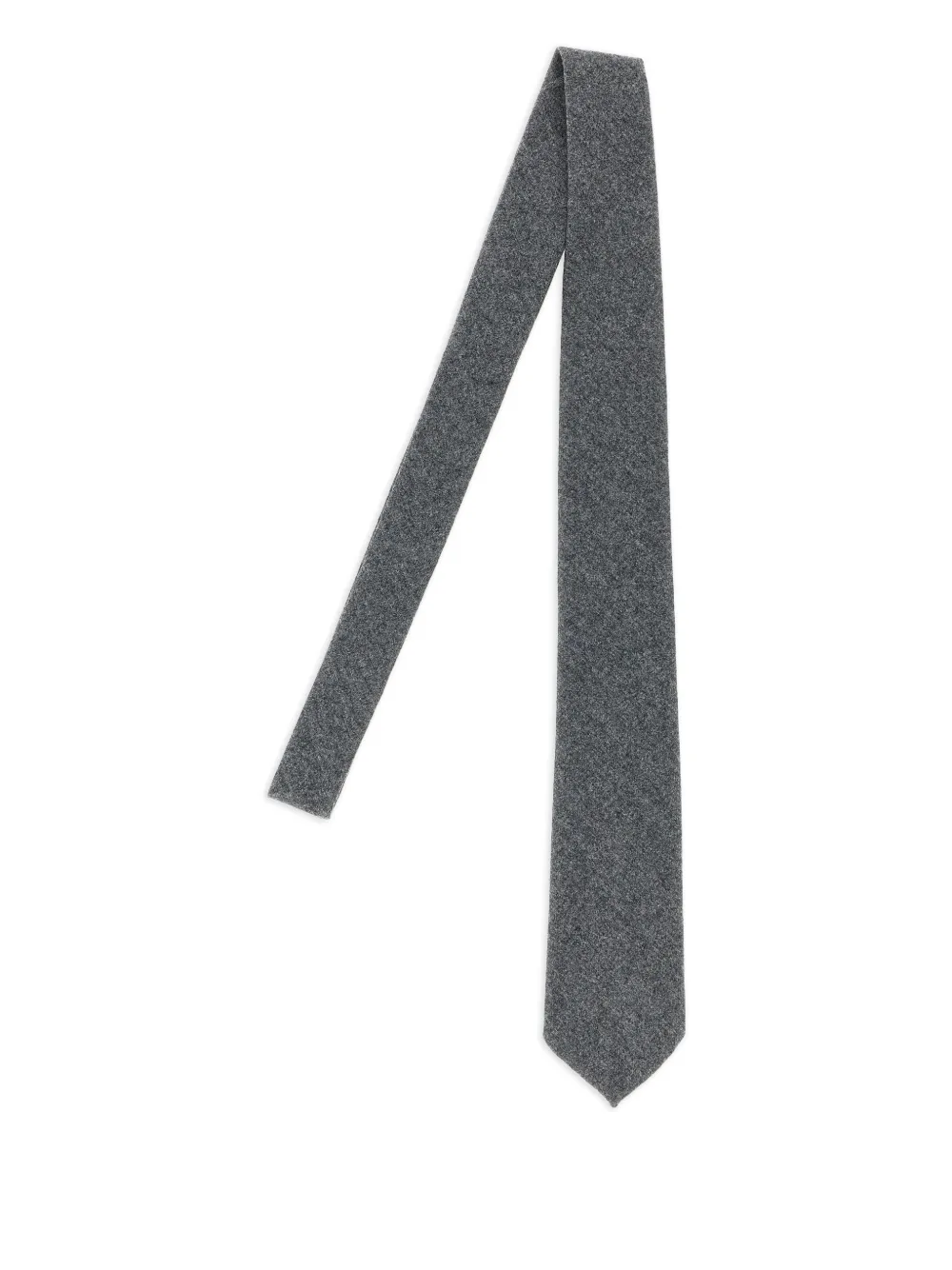 Barba Wollen stropdas Grijs