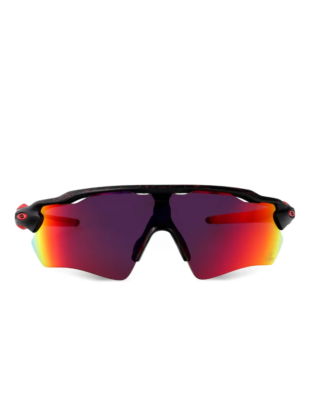 Oakley Radar Ev Path geometric-frame sunglasses Zwart