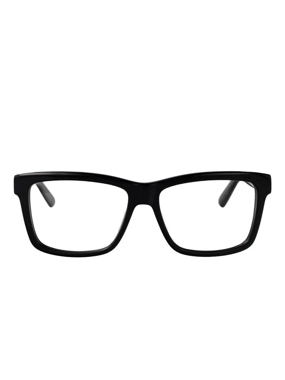 GCDS rectangle-frame glasses Zwart