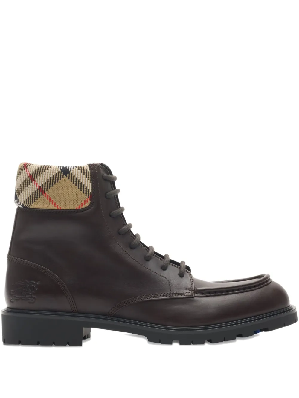 Burberry Combat Rogue leren laarzen Bruin