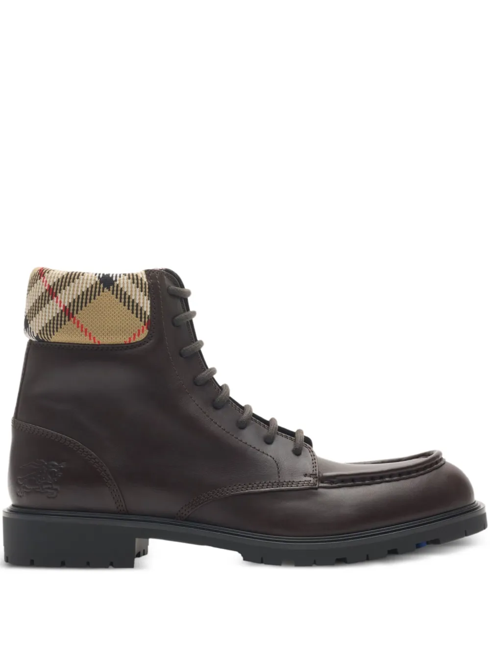 Burberry Combat Rogue leren laarzen Bruin