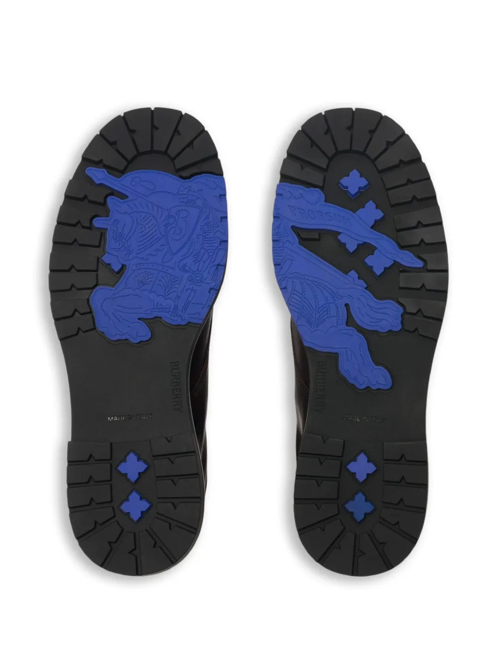 Burberry Combat Rogue leren laarzen Bruin