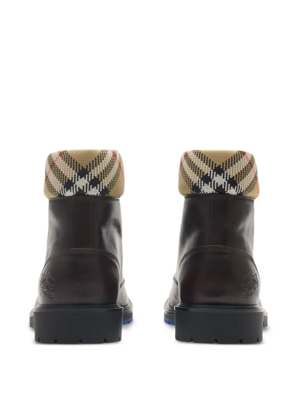 Burberry Combat Rogue leren laarzen Bruin