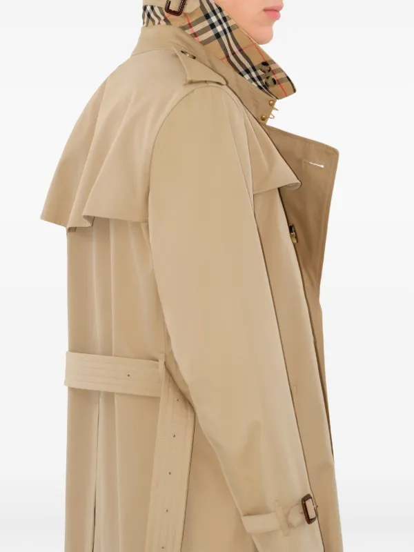 BURBERRY【バーバリー】トレンチコート ダブルブレスト Burberry ダブルブレスト トレンチコート | ニュートラル | FARFETCH JP