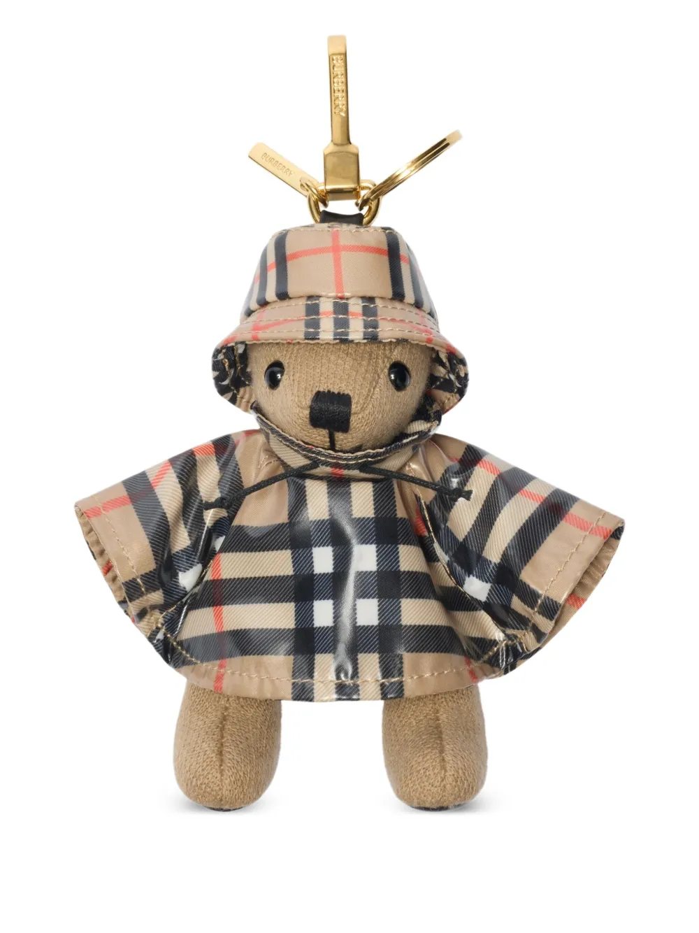 Burberry Thomas Bear check-pattern keyring | Neutrals | Image 1