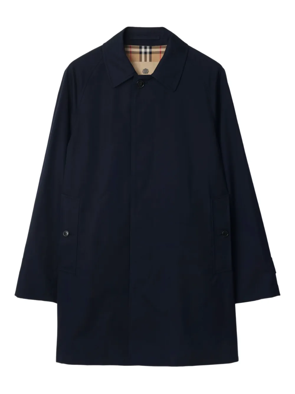 Burberry Camden raglan-sleeve coat | Blue | Image 1