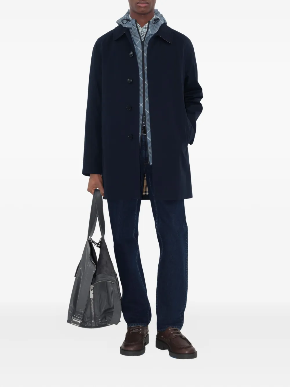 Burberry Camden raglan-sleeve coat | Single Breasted Coats | Image 2