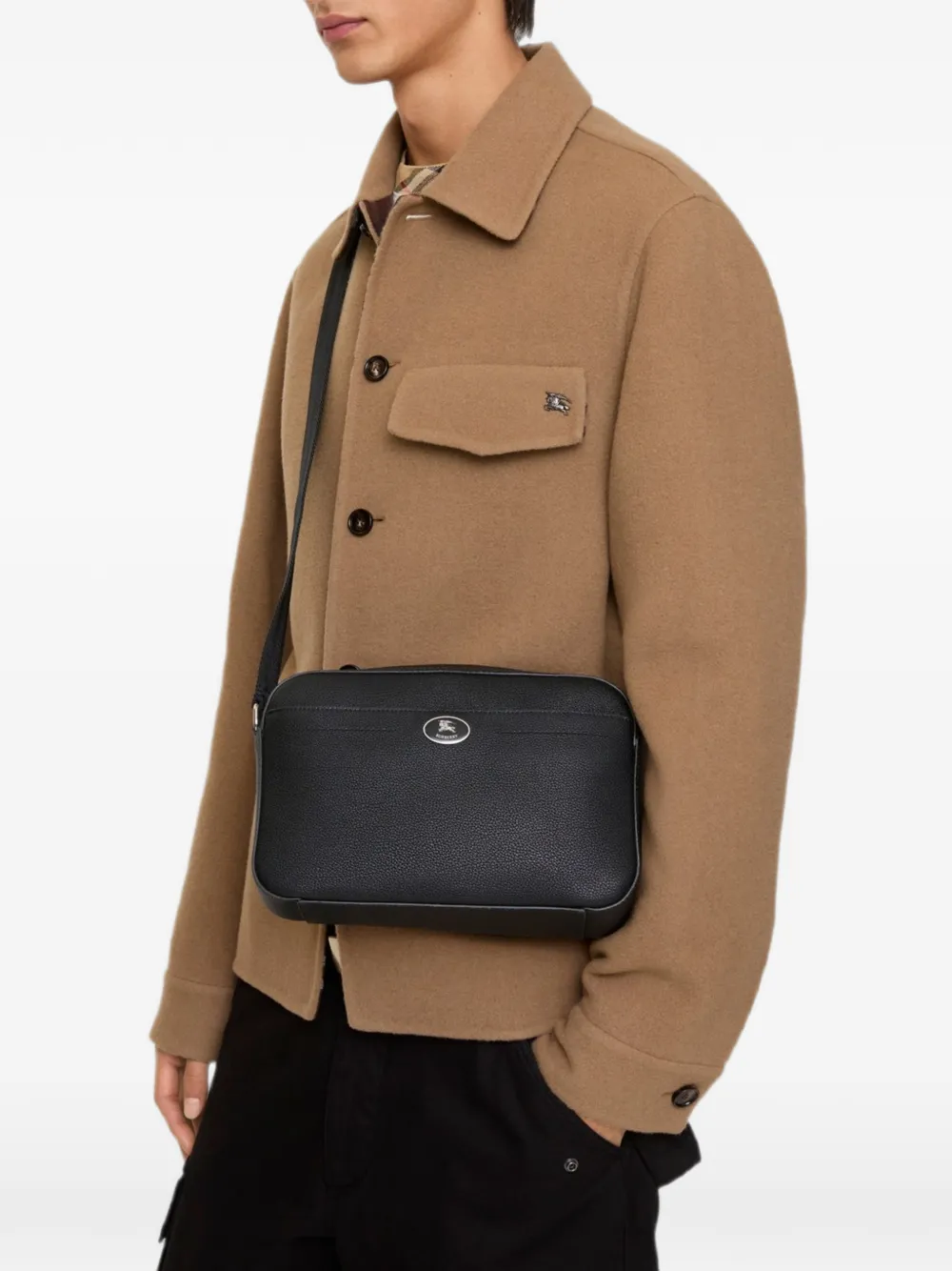 Burberry Cotswolds messengertas Zwart