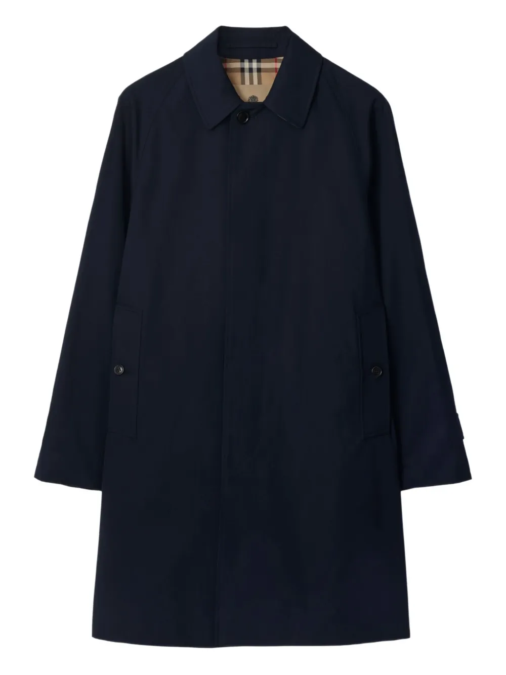 Burberry Camden raglan-sleeve coat | Blue | Image 1